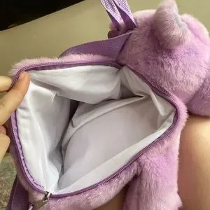 A&A | Bags | Rarevintage Aa Aurora Purple Hippo Plush  display picture 1